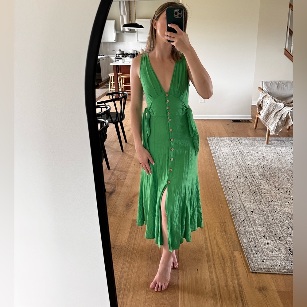 Green dress